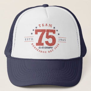 第75誕生日ハット キャップ