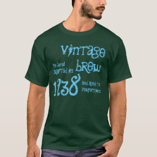 第75誕生日プレゼントの1938年のヴィンテージの醸造物の名前V9 Tシャツ