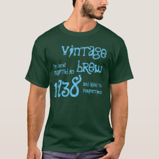 第75誕生日プレゼントの1938年のヴィンテージの醸造物の名前V9 Tシャツ