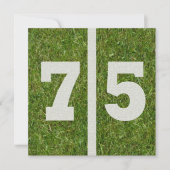 第75誕生日招待状 招待状 (正面)