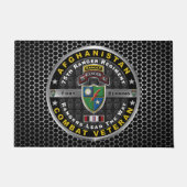 第75連隊アフガニスタン退役軍人 ドアマット (正面)