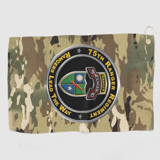 第75連隊  ゴルフタオル (横)