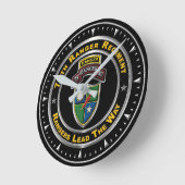 第75連隊 ラウンド壁時計 (傾斜)