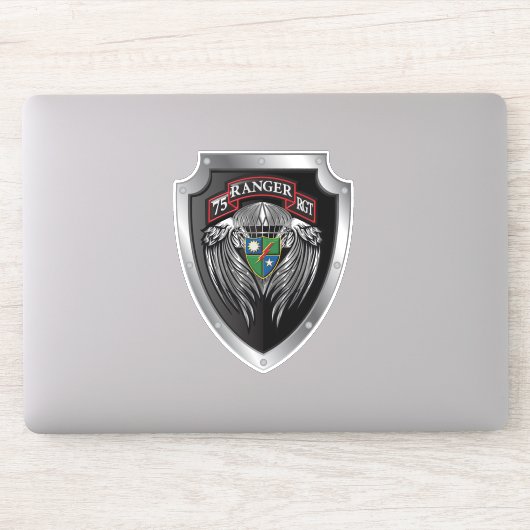 第75連隊「レンジャーが道を先導」 シール (コンピューター)