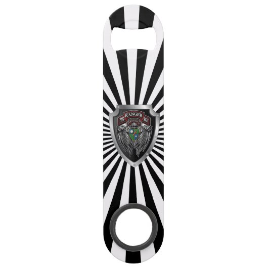 第75連隊「レンジャーが道を先導」 スピード栓抜き (正面)