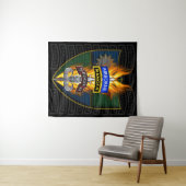 第75連隊「レンジャーが道を先導」 タペストリー (インサイチュ(横))