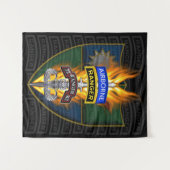 第75連隊「レンジャーが道を先導」 タペストリー (正面(横))