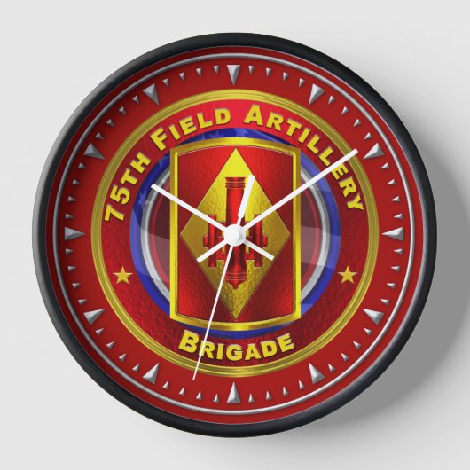 第75野砲兵旅団 壁時計 (正面)