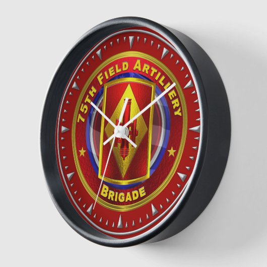 第75野砲兵旅団 壁時計 (傾斜)
