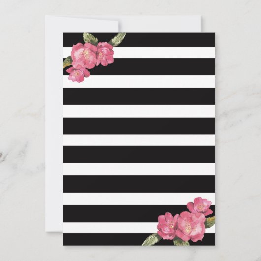 第75驚きの昼食会の誕生日のパーティの招待状 招待状 (裏面)