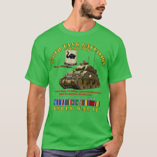 第758戦車大隊トスカーズw戦車WWII EU SVC Tシャツ