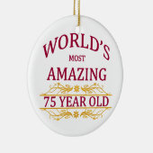第75。 誕生日 セラミックオーナメント (右)