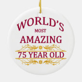 第75。 誕生日 セラミックオーナメント (裏面)