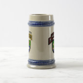 第75 Rgtレーンジャー-スクロール及びフラッシュ ビールジョッキ (中央)