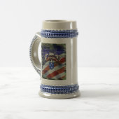 第75 Rgt Stineレーンジャー ビールジョッキ (正面左)