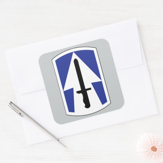 第76歩兵旅団 スクエアシール (封筒)