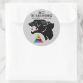 第761戦車大隊、ブラックパンザー、第二次世界大戦 ラウンドシール (バッグ)