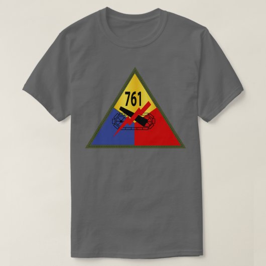 第761戦車大隊SSI Tシャツ (デザイン正面)