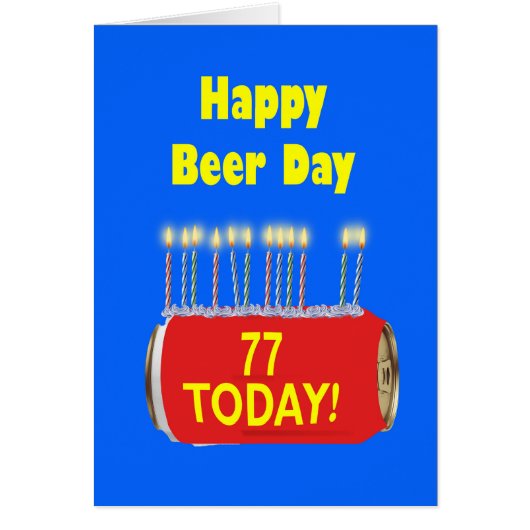 第77回ハッピービールデイ誕生日 (正面)