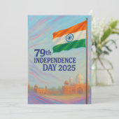 第79回インド独立記念日カード (スタンド正面)