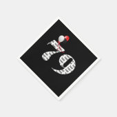 第79回誕生日パーティー風船 スタンダードカクテルナプキン (角)