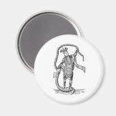 第8アバターのヴィシュヌ マグネット (正面/裏面)