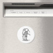 第8アバターのヴィシュヌ マグネット (インサイチュ (食洗機))