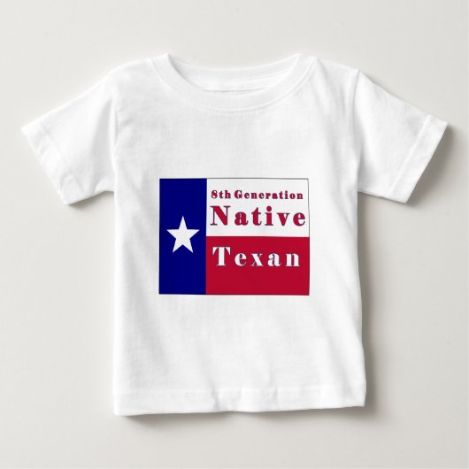 第8世代先住民テシャン国旗 ベビーTシャツ (正面)