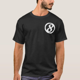 第8円のスタッフのワイシャツ Tシャツ