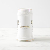 第8回ブロンズ結婚記念日 ビールジョッキ (中央)