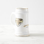 第8回ブロンズ結婚記念日 ビールジョッキ (正面左)