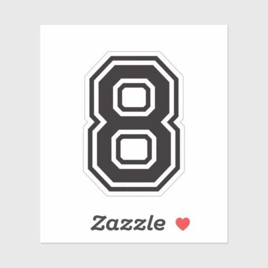 第8回8スポーツ大学フォント シール (シート)