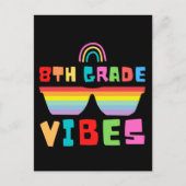 第8学年バイブ新学期先生及び学生 シーズンポストカード (正面)