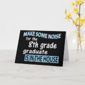 第8学年卒業おめでとう カード (黄色い花)