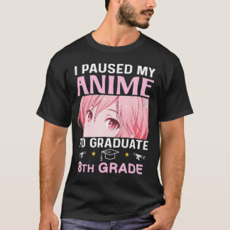 第8学年卒業アニメ2024年卒業Middle Sc Tシャツ