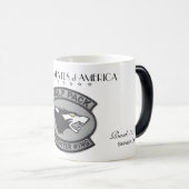 第8戦闘機の翼 モーフィングマグカップ (正面右)