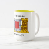 第8機関大隊第1騎兵  ツートーンマグカップ (正面右)