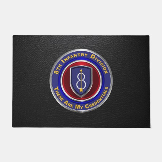第8歩兵師団 ドアマット (正面)