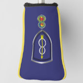 第8歩兵師団「パスファインダー」 ゴルフヘッドカバー (回転90)