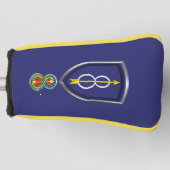 第8歩兵師団「パスファインダー」 ゴルフヘッドカバー (正面)