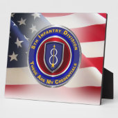 第8歩兵師団「パスファインダー」 フォトプラーク (側面)