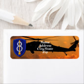 第8歩兵師団lrpsレコン退役軍人ベール ラベル (インサイチュ)