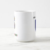 第8歩兵部隊の"開拓者"のマグ コーヒーマグカップ (中央)