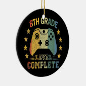 第8段階の完全なビデオゲームおもしろい セラミックオーナメント (右)