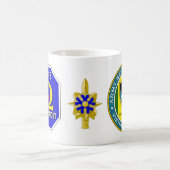 第8無線の研究FS - ASAベトナムの退役軍人 コーヒーマグカップ (中央)