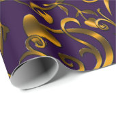 第8結婚記念日を青銅色にして下さい ラッピングペーパー (ロールコーナー)