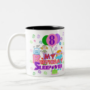 第8誕生日のSleepover ツートーンマグカップ