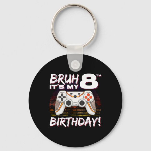 第8誕生日ビデオゲーム第8誕生日ガミン キーホルダー (正面)