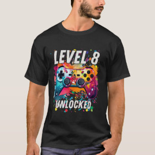 第8誕生日ボーイゲームVideo Game第8戦 Tシャツ