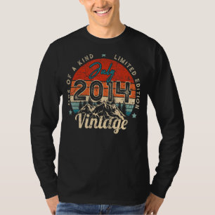 第8誕生日ヴィンテージ2014年7月1種 Tシャツ